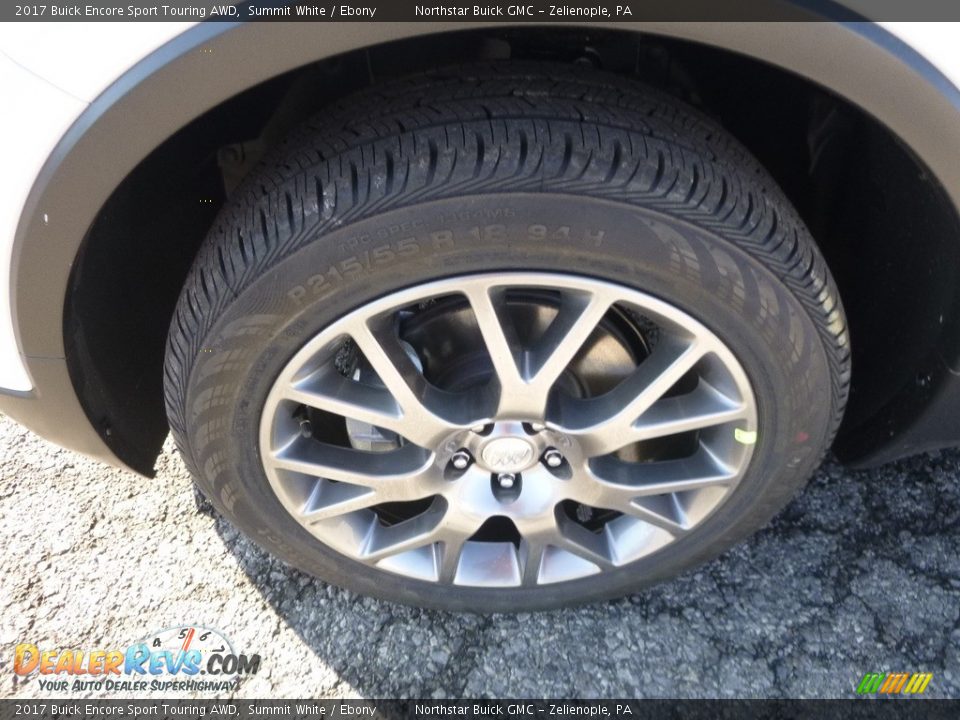 2017 Buick Encore Sport Touring AWD Summit White / Ebony Photo #9