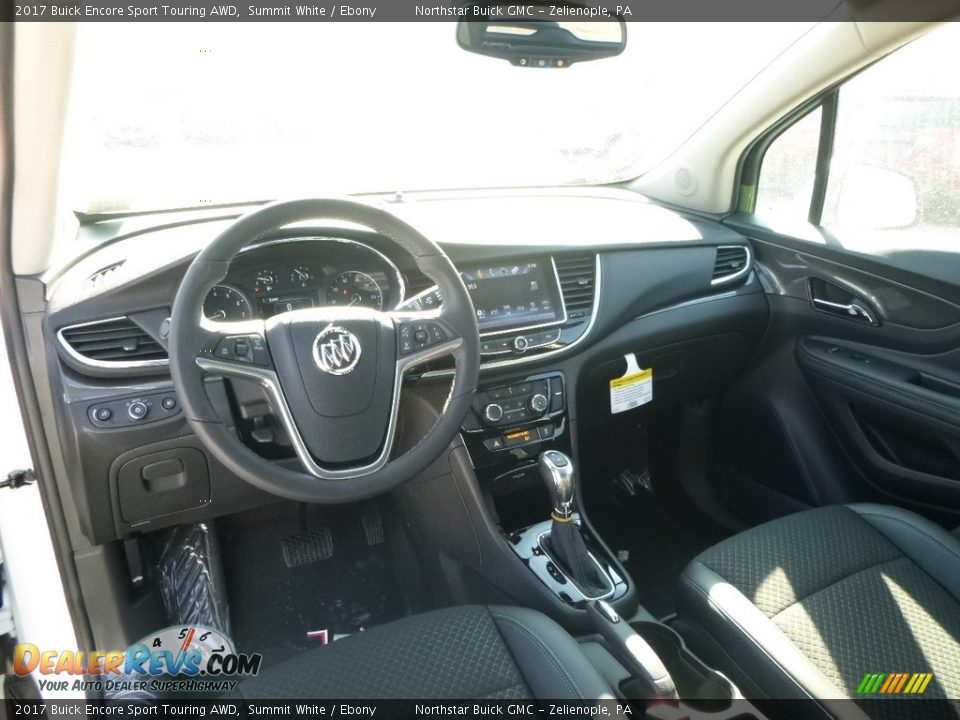2017 Buick Encore Sport Touring AWD Summit White / Ebony Photo #12