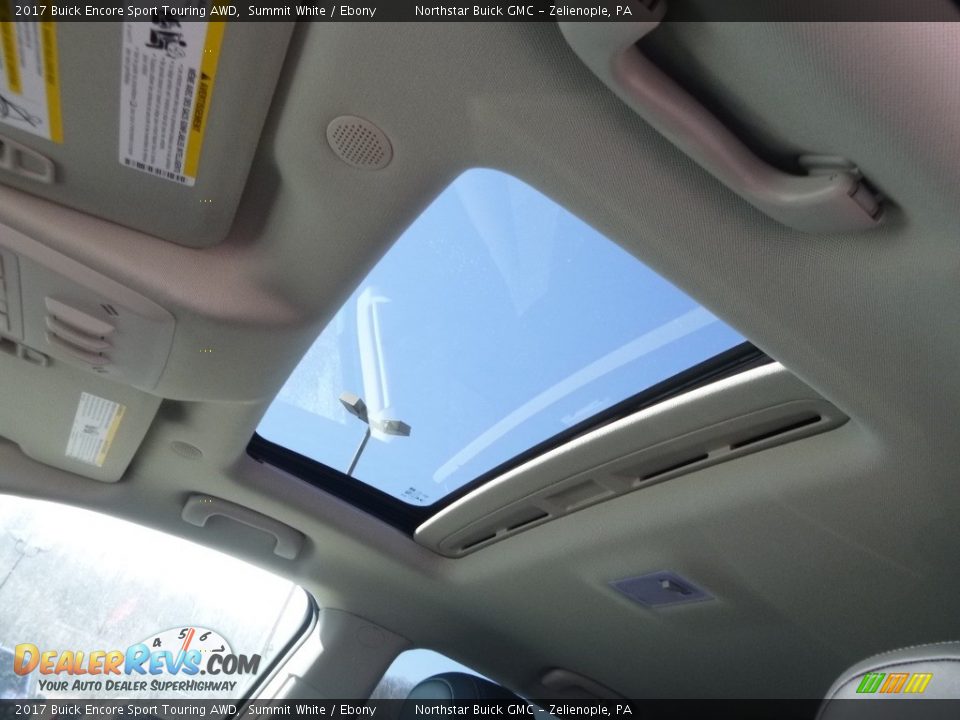 2017 Buick Encore Sport Touring AWD Summit White / Ebony Photo #14