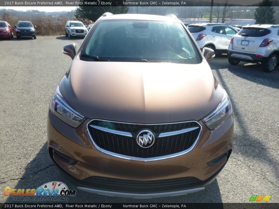2017 Buick Encore Preferred AWD River Rock Metallic / Ebony Photo #2