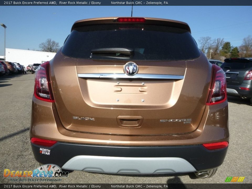 2017 Buick Encore Preferred AWD River Rock Metallic / Ebony Photo #6