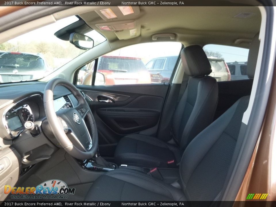 2017 Buick Encore Preferred AWD River Rock Metallic / Ebony Photo #11