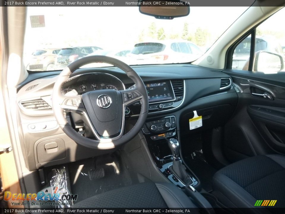 2017 Buick Encore Preferred AWD River Rock Metallic / Ebony Photo #13