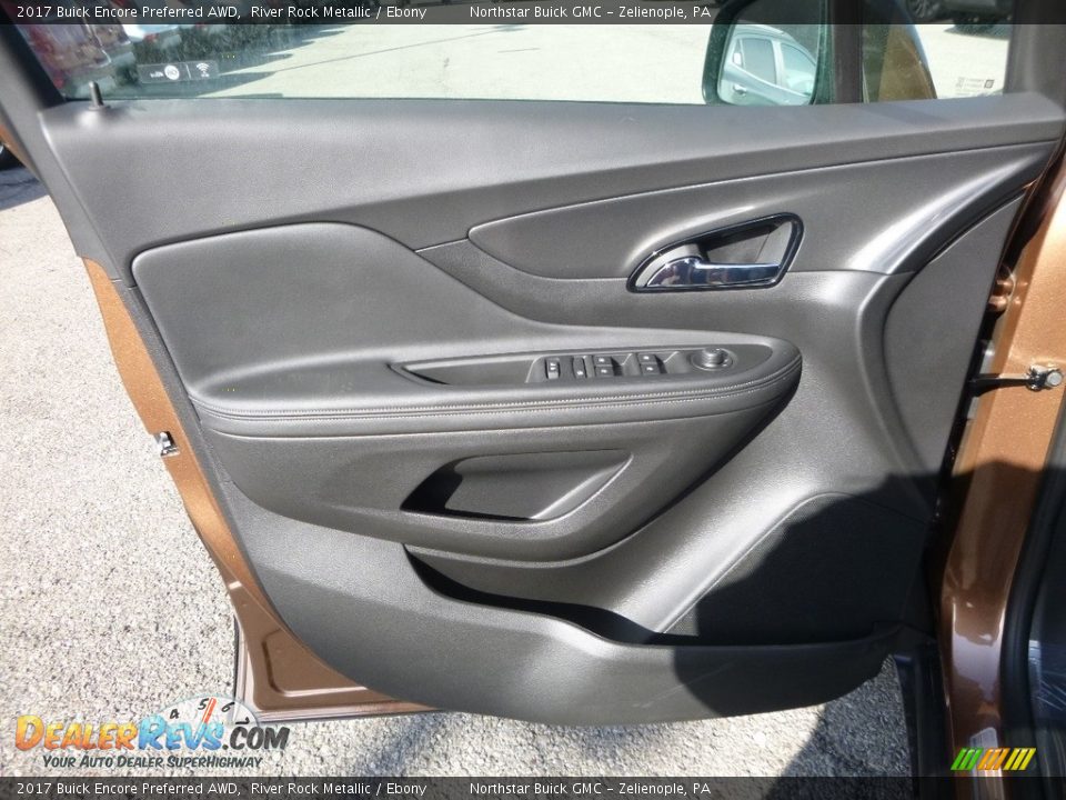 2017 Buick Encore Preferred AWD River Rock Metallic / Ebony Photo #14