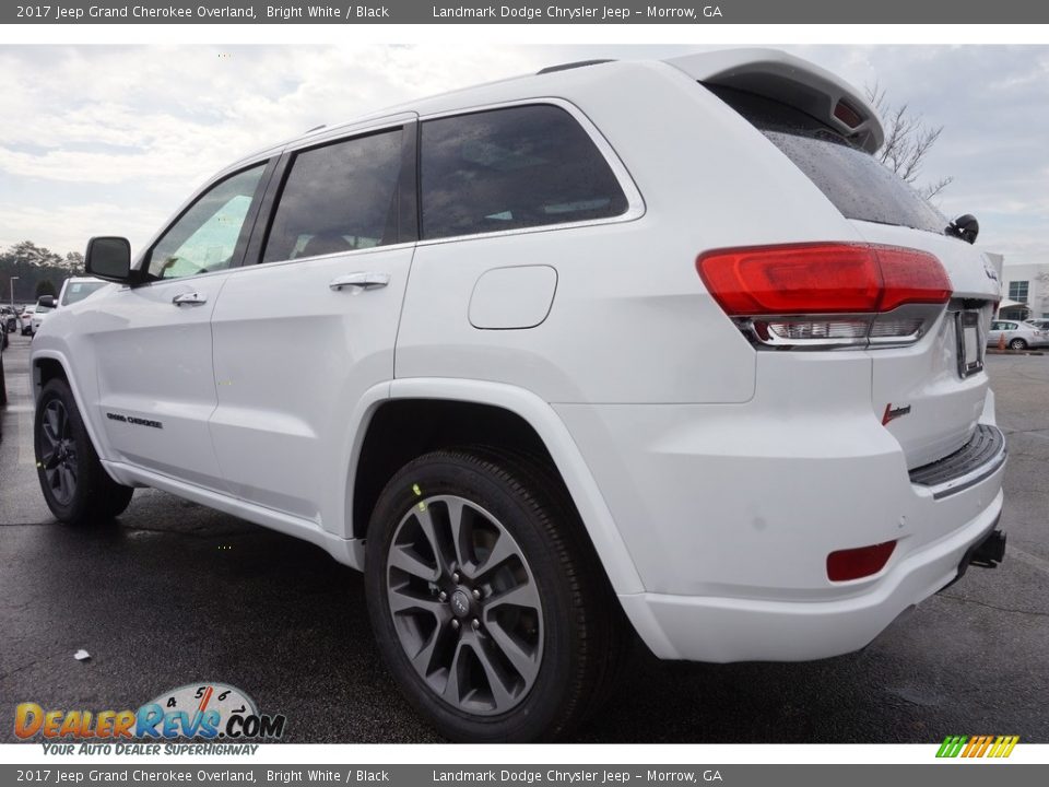 2017 Jeep Grand Cherokee Overland Bright White / Black Photo #2
