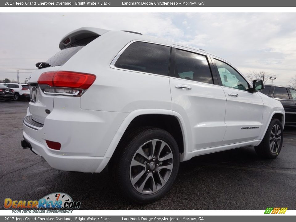 2017 Jeep Grand Cherokee Overland Bright White / Black Photo #3