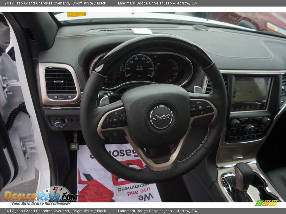 2017 Jeep Grand Cherokee Overland Steering Wheel Photo #7