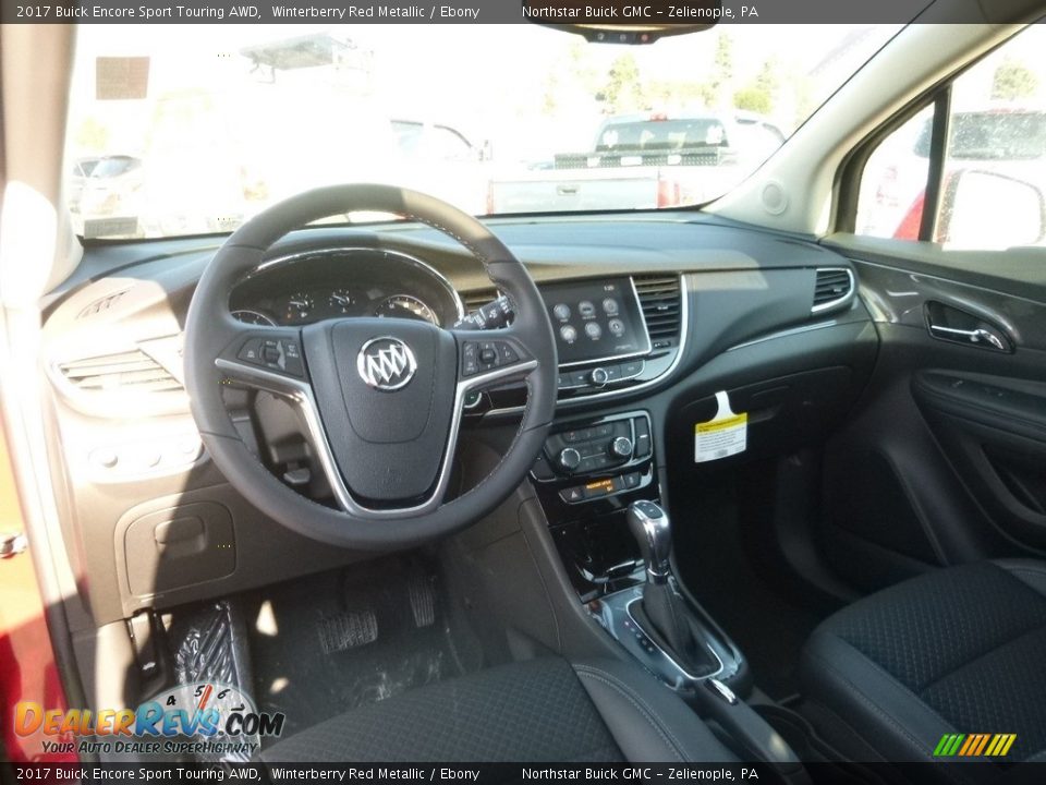 Dashboard of 2017 Buick Encore Sport Touring AWD Photo #12