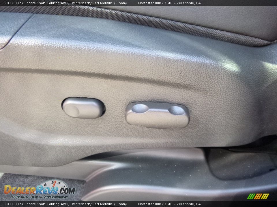 2017 Buick Encore Sport Touring AWD Winterberry Red Metallic / Ebony Photo #15