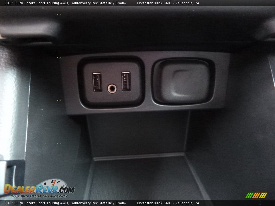 2017 Buick Encore Sport Touring AWD Winterberry Red Metallic / Ebony Photo #19