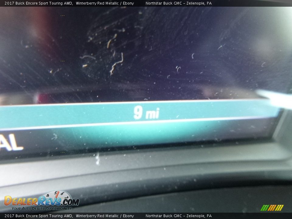 2017 Buick Encore Sport Touring AWD Winterberry Red Metallic / Ebony Photo #20