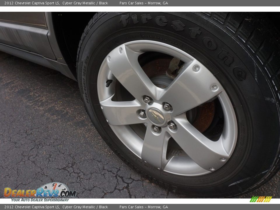 2012 Chevrolet Captiva Sport LS Cyber Gray Metallic / Black Photo #5