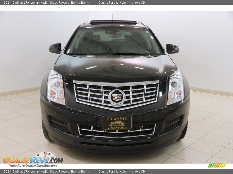 2014 Cadillac SRX Luxury AWD Black Raven / Ebony/Ebony Photo #2