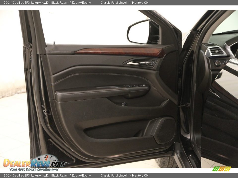 2014 Cadillac SRX Luxury AWD Black Raven / Ebony/Ebony Photo #4