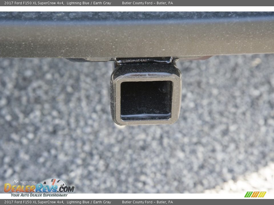 2017 Ford F150 XL SuperCrew 4x4 Lightning Blue / Earth Gray Photo #3