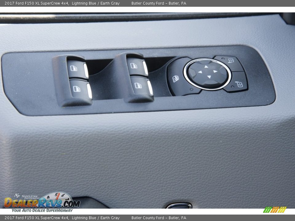 2017 Ford F150 XL SuperCrew 4x4 Lightning Blue / Earth Gray Photo #4