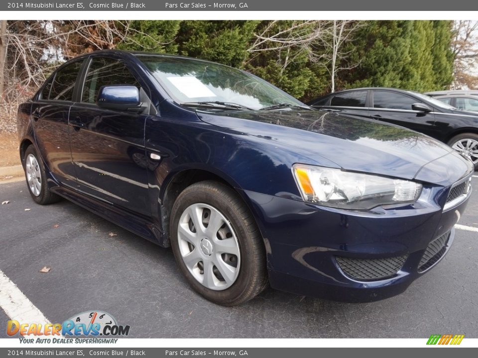 Front 3/4 View of 2014 Mitsubishi Lancer ES Photo #4