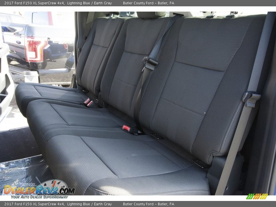 2017 Ford F150 XL SuperCrew 4x4 Lightning Blue / Earth Gray Photo #10