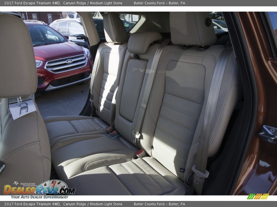 2017 Ford Escape Titanium 4WD Canyon Ridge / Medium Light Stone Photo #10