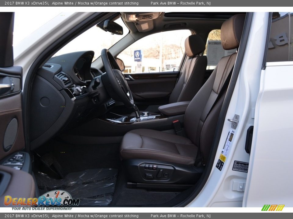 Front Seat of 2017 BMW X3 xDrive35i Photo #11