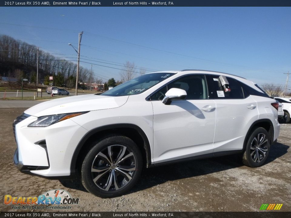 Front 3/4 View of 2017 Lexus RX 350 AWD Photo #4