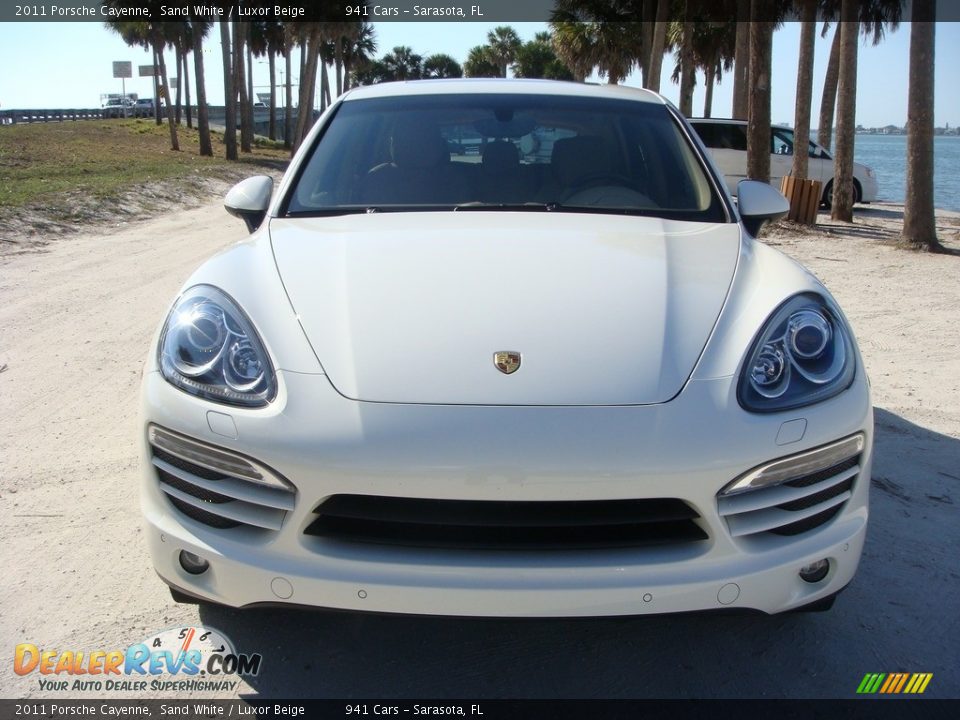 2011 Porsche Cayenne Sand White / Luxor Beige Photo #2