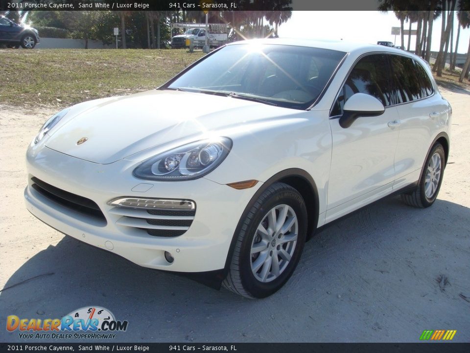 2011 Porsche Cayenne Sand White / Luxor Beige Photo #3