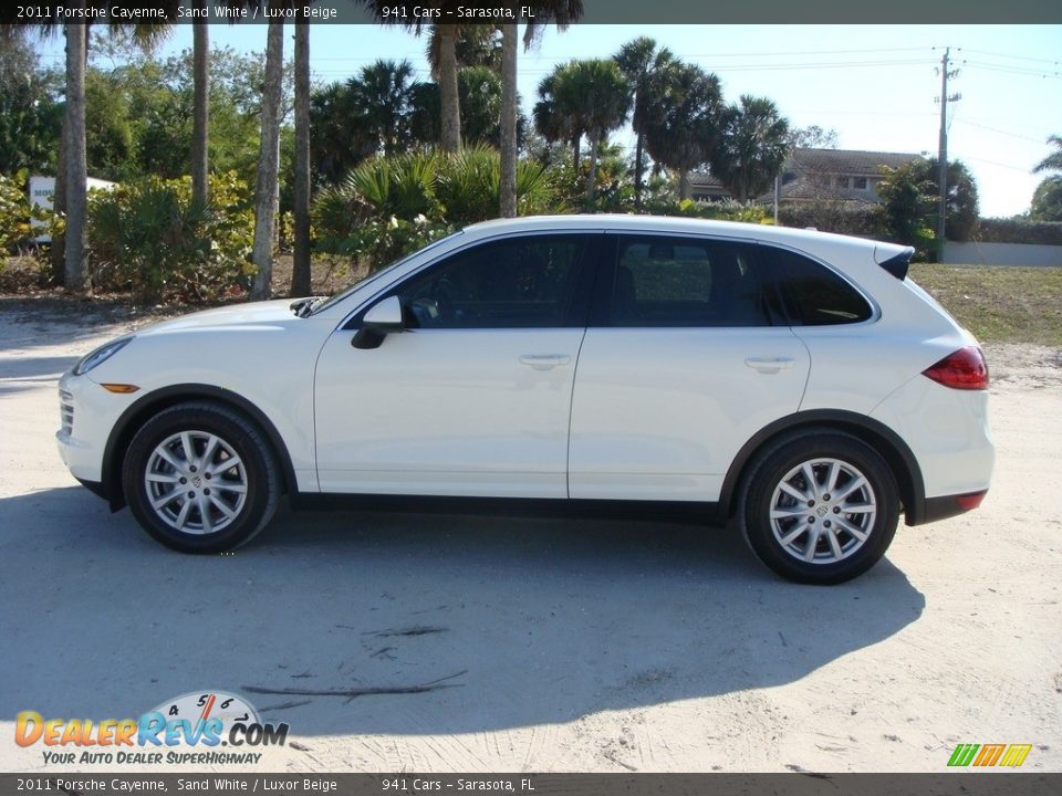 2011 Porsche Cayenne Sand White / Luxor Beige Photo #4