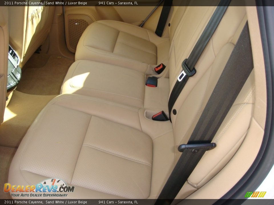 2011 Porsche Cayenne Sand White / Luxor Beige Photo #13