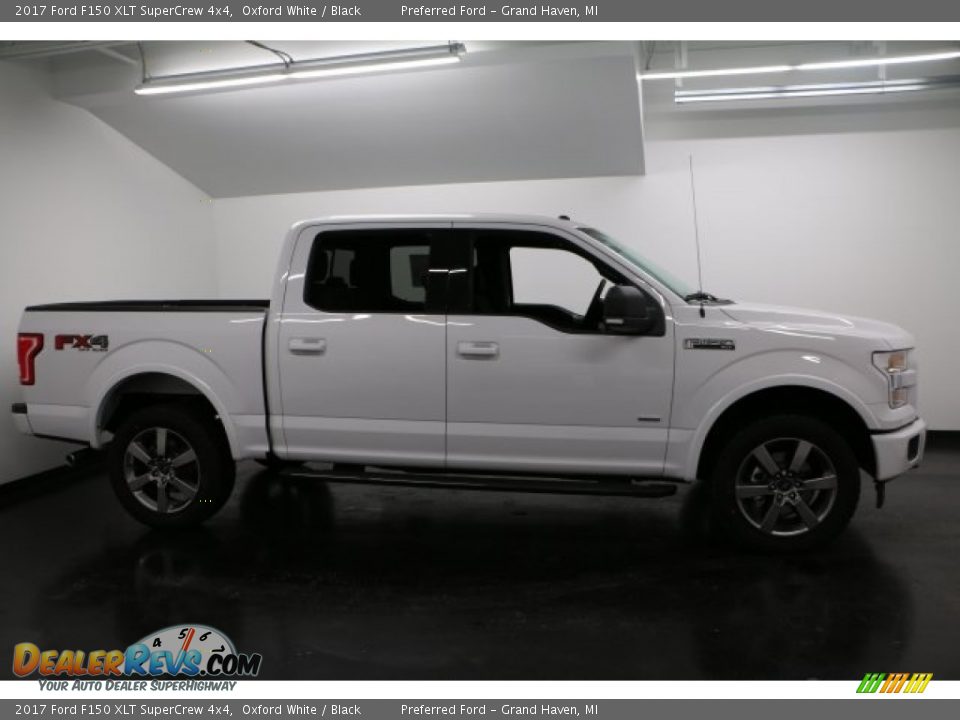 2017 Ford F150 XLT SuperCrew 4x4 Oxford White / Black Photo #1