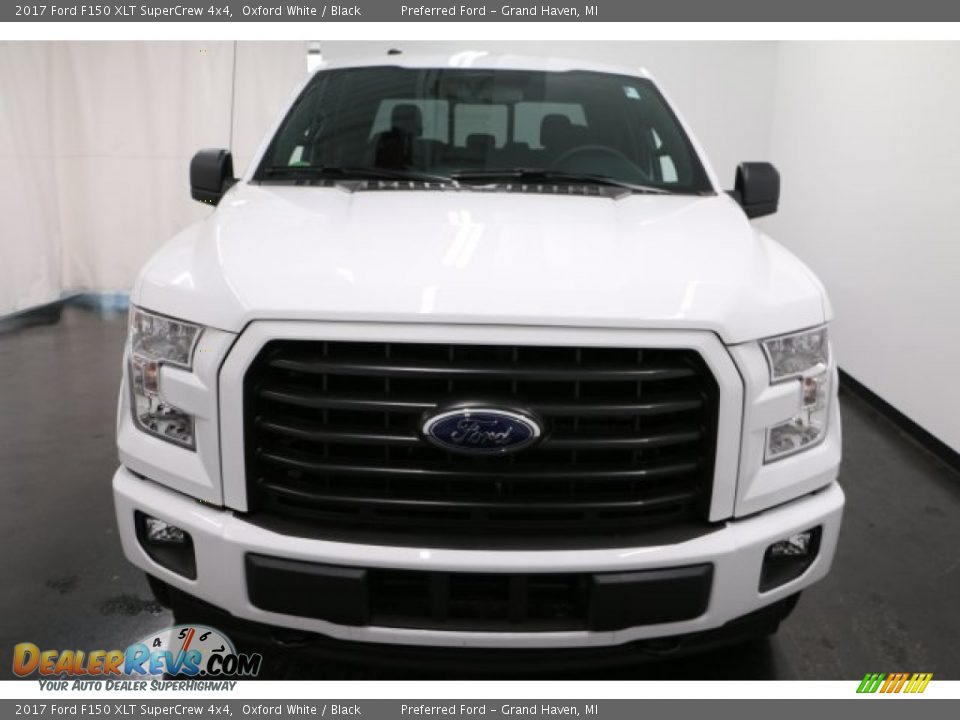 2017 Ford F150 XLT SuperCrew 4x4 Oxford White / Black Photo #7