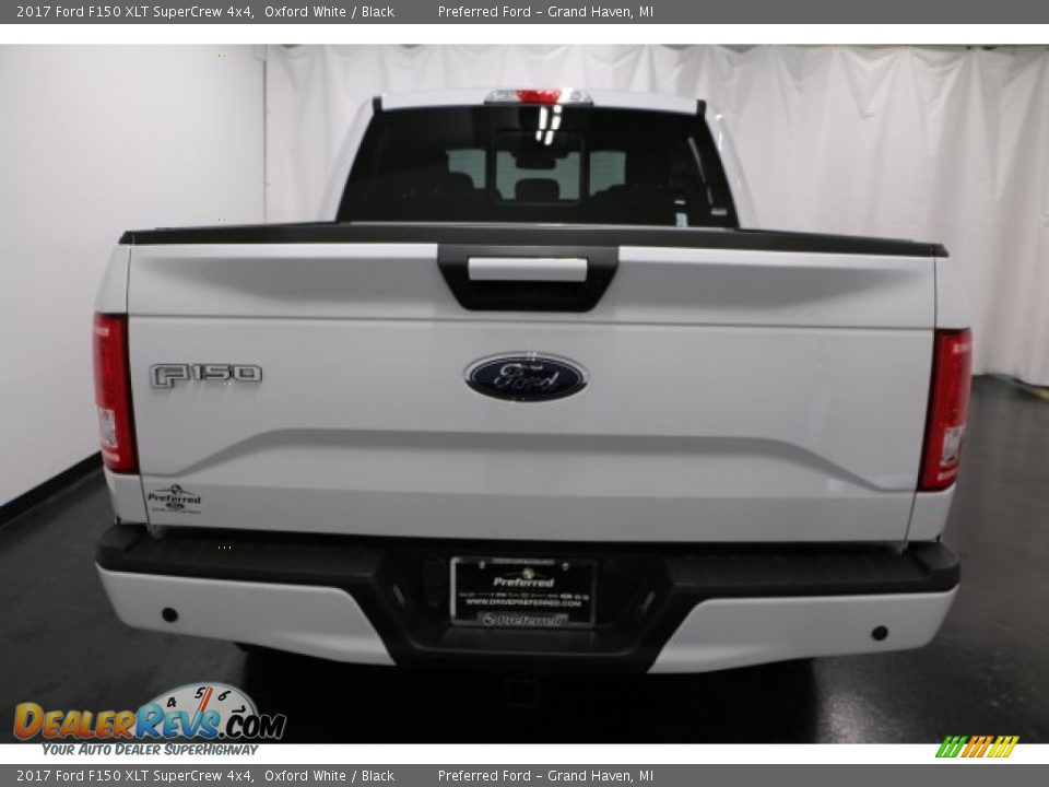 2017 Ford F150 XLT SuperCrew 4x4 Oxford White / Black Photo #10