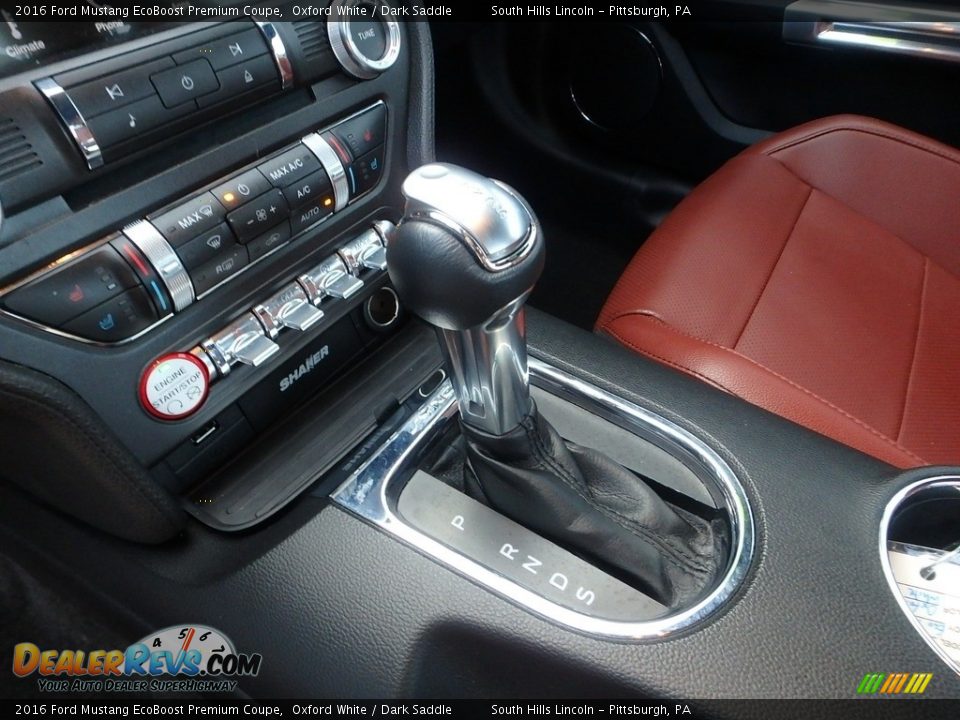 2016 Ford Mustang EcoBoost Premium Coupe Shifter Photo #20