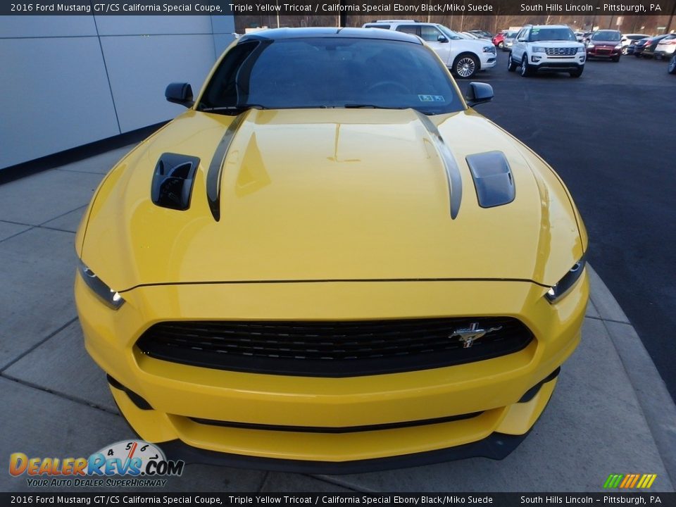 Triple Yellow Tricoat 2016 Ford Mustang GT/CS California Special Coupe Photo #8