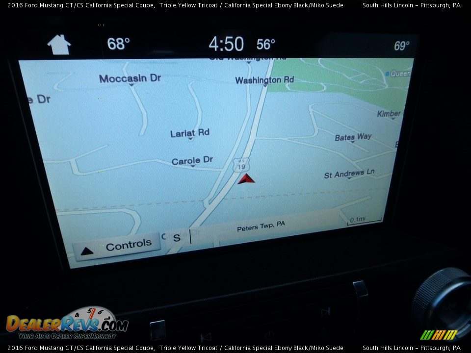 Navigation of 2016 Ford Mustang GT/CS California Special Coupe Photo #21