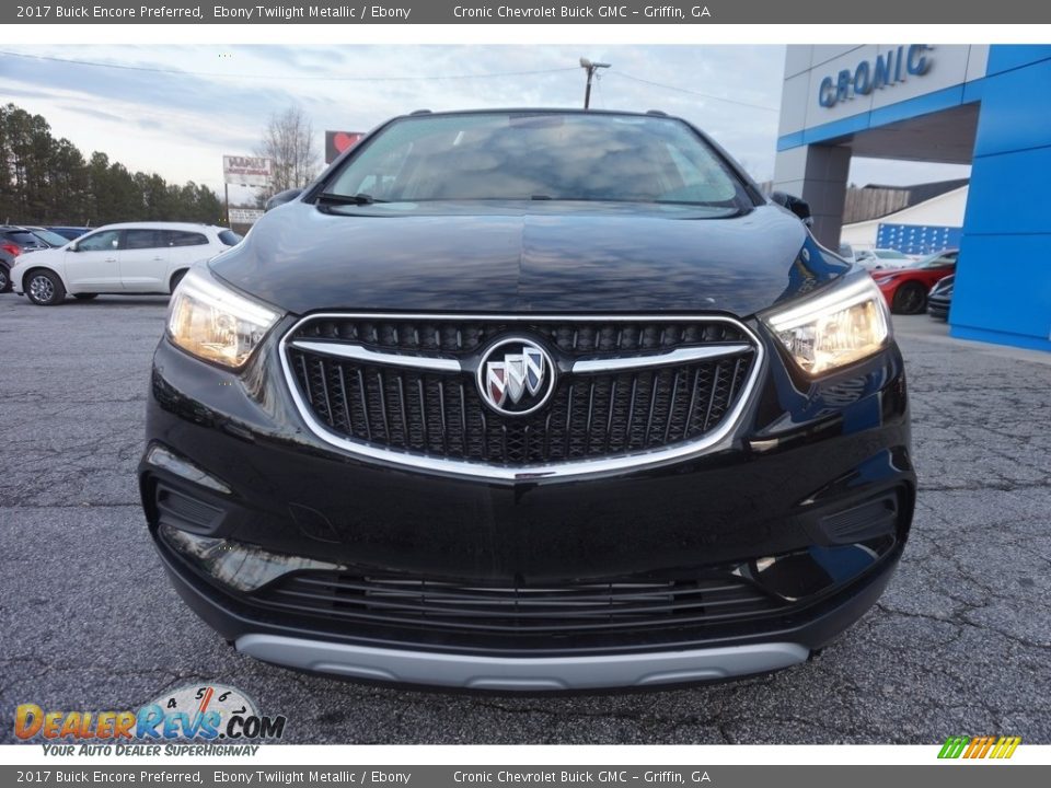 2017 Buick Encore Preferred Ebony Twilight Metallic / Ebony Photo #2