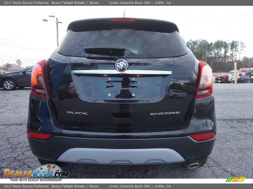 2017 Buick Encore Preferred Ebony Twilight Metallic / Ebony Photo #6