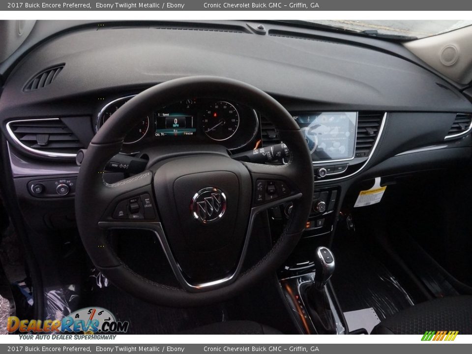 2017 Buick Encore Preferred Ebony Twilight Metallic / Ebony Photo #10