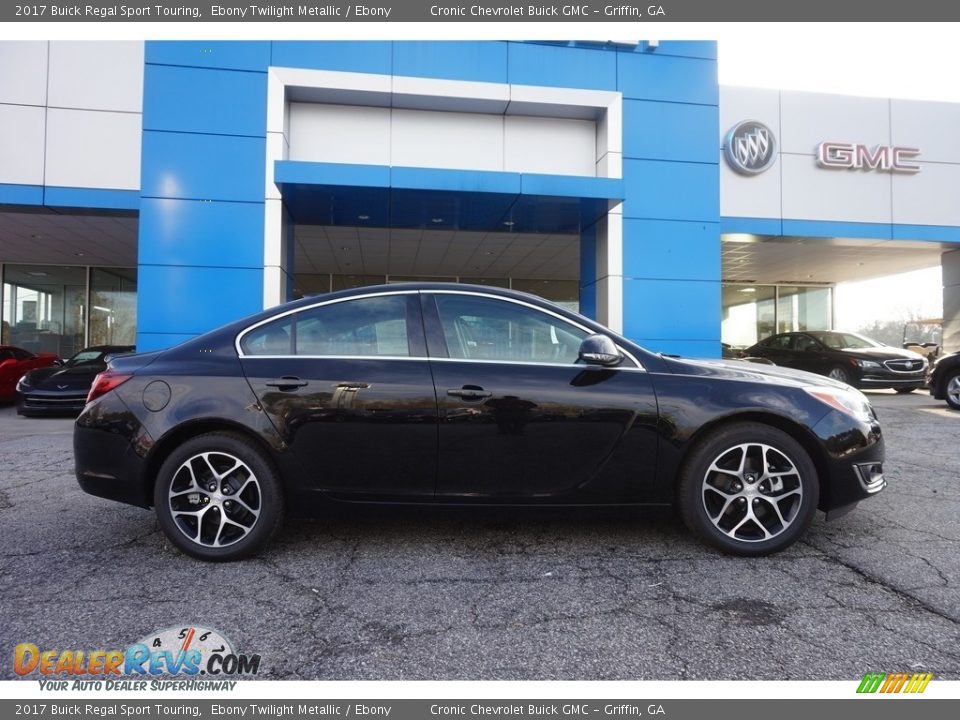 2017 Buick Regal Sport Touring Ebony Twilight Metallic / Ebony Photo #8