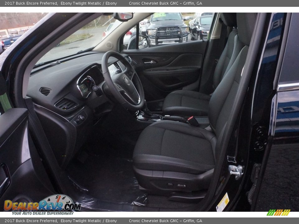 2017 Buick Encore Preferred Ebony Twilight Metallic / Ebony Photo #9