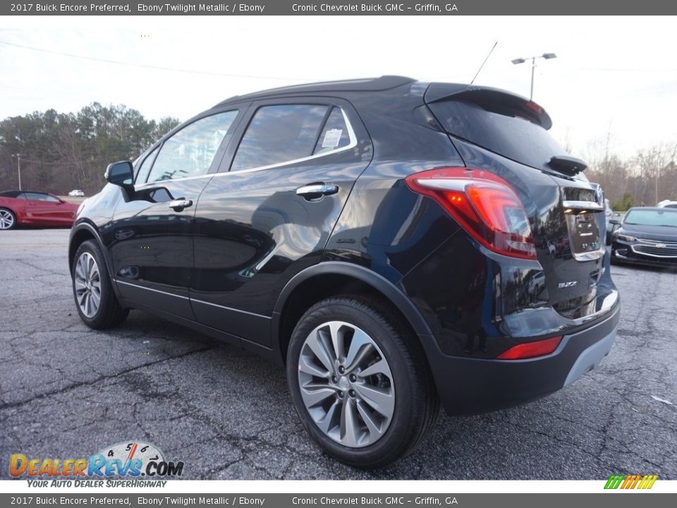 2017 Buick Encore Preferred Ebony Twilight Metallic / Ebony Photo #5
