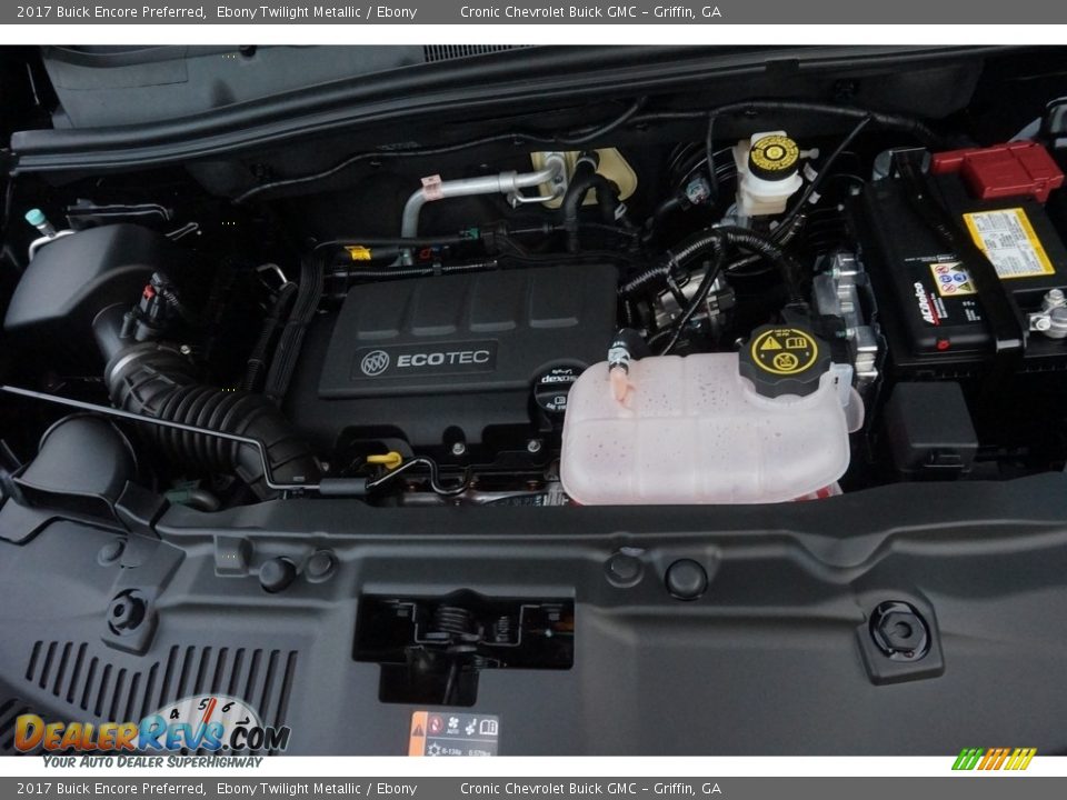 2017 Buick Encore Preferred Ebony Twilight Metallic / Ebony Photo #12