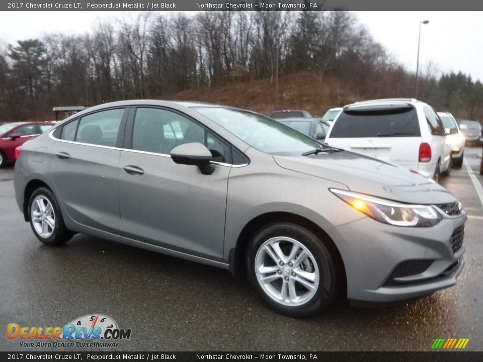 2017 Chevrolet Cruze LT Pepperdust Metallic / Jet Black Photo #3