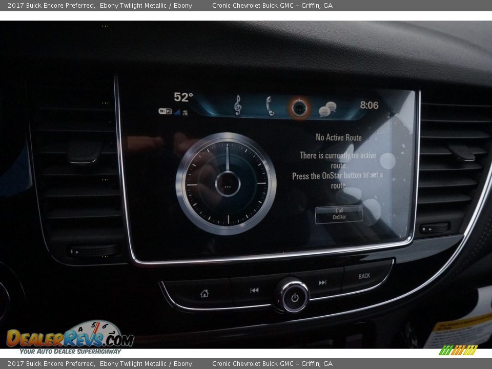 2017 Buick Encore Preferred Ebony Twilight Metallic / Ebony Photo #14