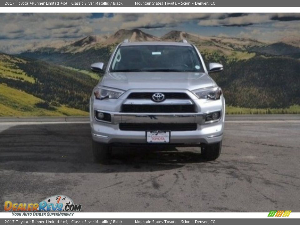 2017 Toyota 4Runner Limited 4x4 Classic Silver Metallic / Black Photo #2