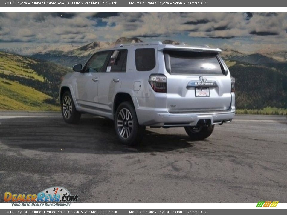 2017 Toyota 4Runner Limited 4x4 Classic Silver Metallic / Black Photo #3