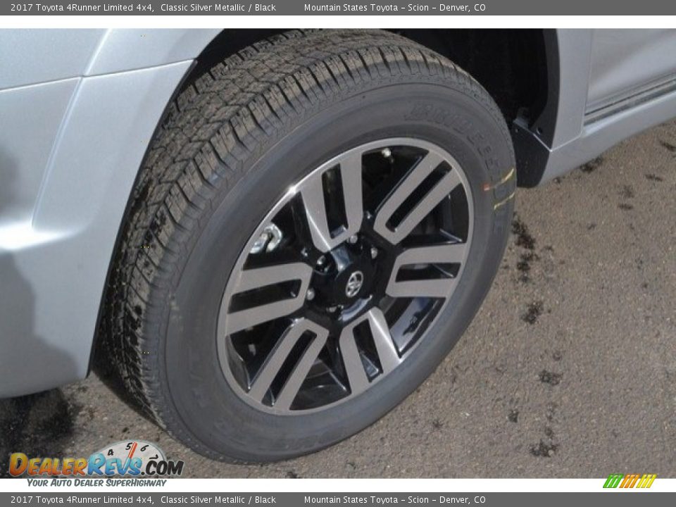 2017 Toyota 4Runner Limited 4x4 Classic Silver Metallic / Black Photo #9