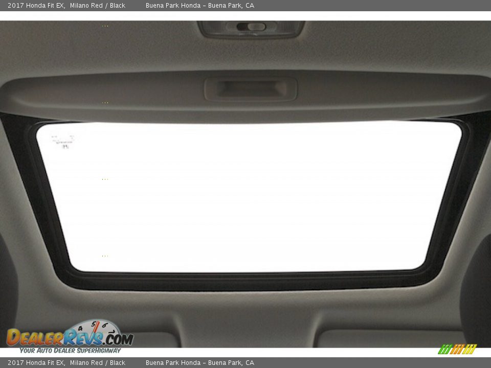 2017 Honda Fit EX Milano Red / Black Photo #15