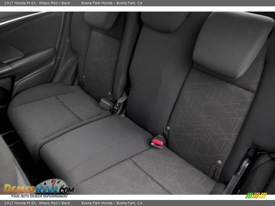 2017 Honda Fit EX Milano Red / Black Photo #16