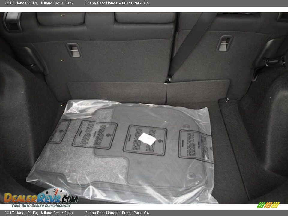 2017 Honda Fit EX Milano Red / Black Photo #17